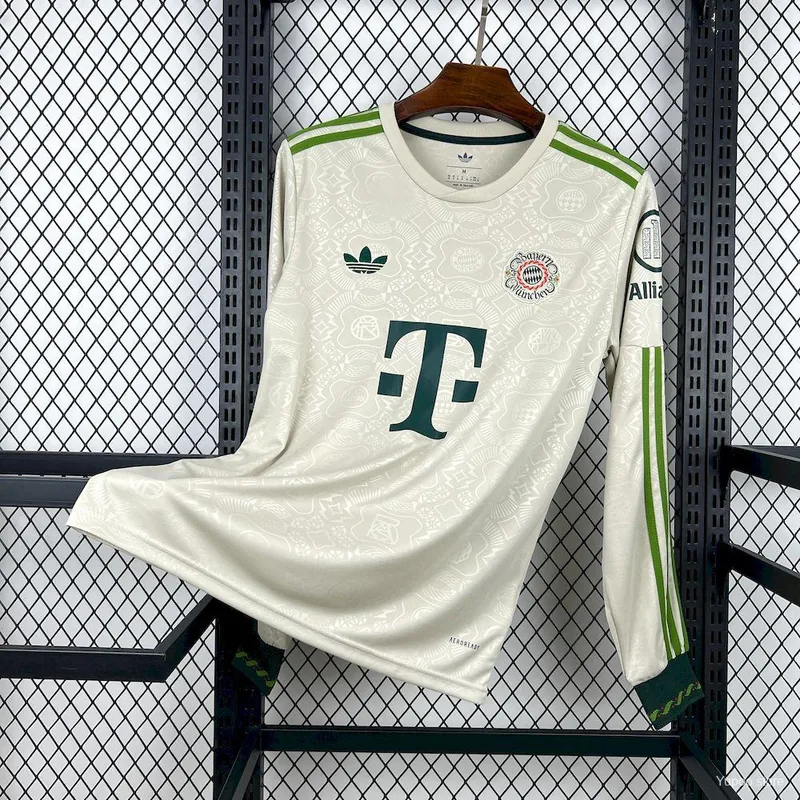Camiseta Bayern Munich 2025/26 ESPECIAL MANGA LARGA VERSION FAN